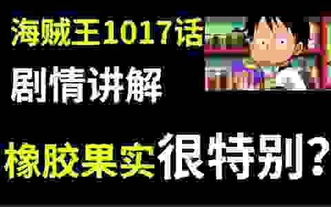 【阿旺】海贼1017话！橡胶果实很特殊？福兹弗和奎因的过去！