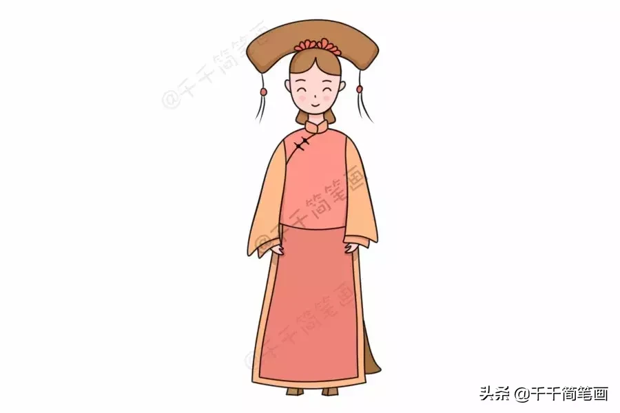 【家长幼师必藏】这样的人物创意简笔画给我来一打！