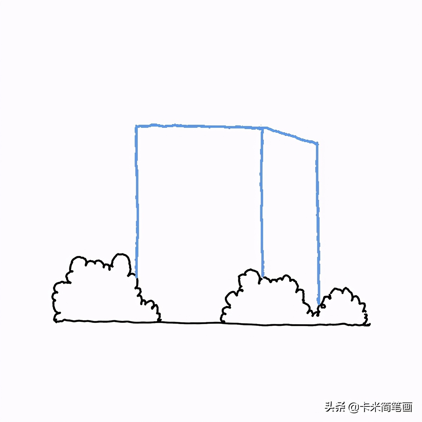 医院怎么画 - 简单的医院简笔画教程