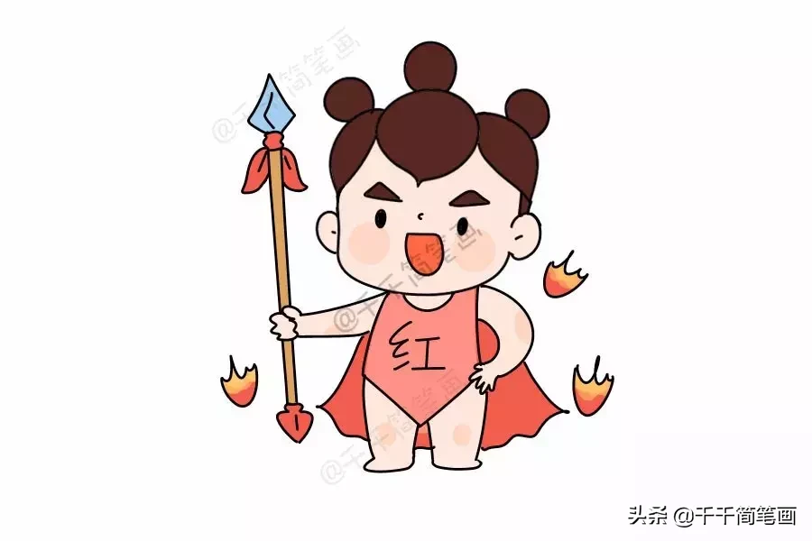 【家长幼师必藏】这样的人物创意简笔画给我来一打！