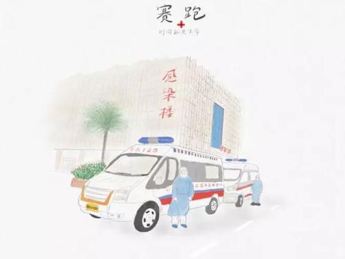 县市战“疫”| 来自石首一位医生的简笔画——生命的守护