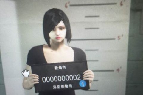 gta5捏脸数据之漂亮的黑发妹子