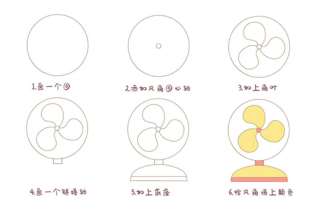 超萌的幼儿园各类简笔画教程集合，简单易学又好玩