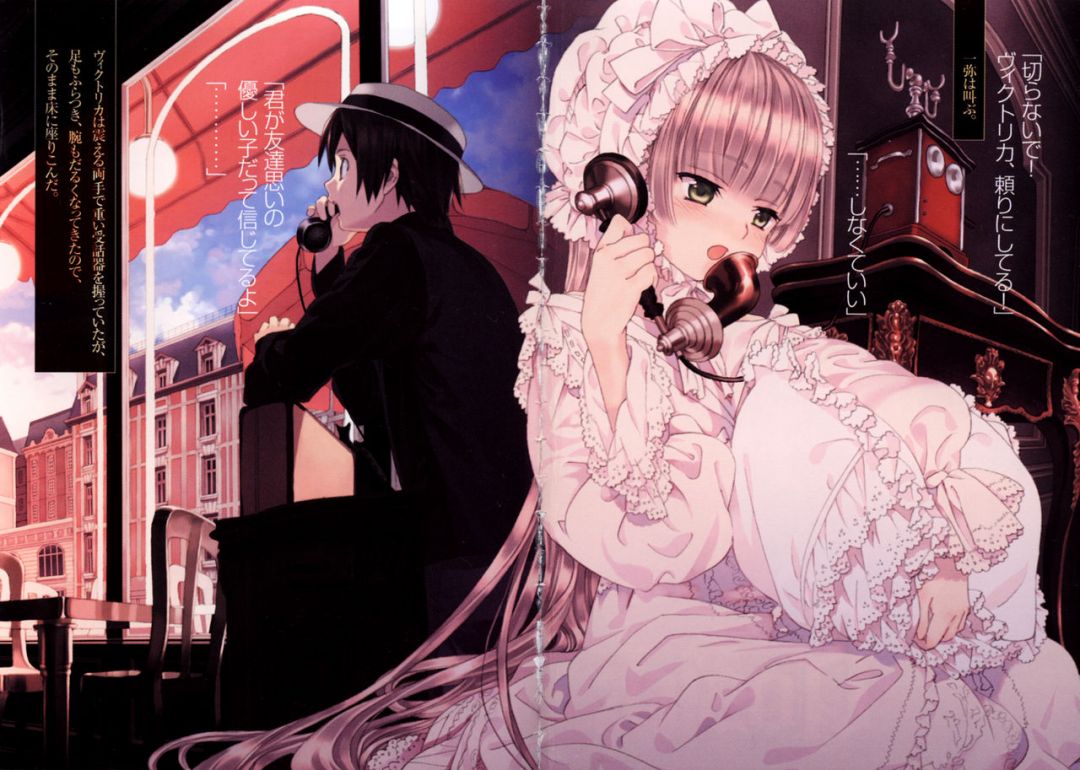 《Gosick》动画结局的后续故事，新大陆篇，灰狼侦探社