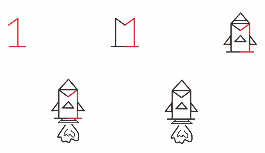 简笔画 | 用数字教你画画（超简单），建议先转发收藏