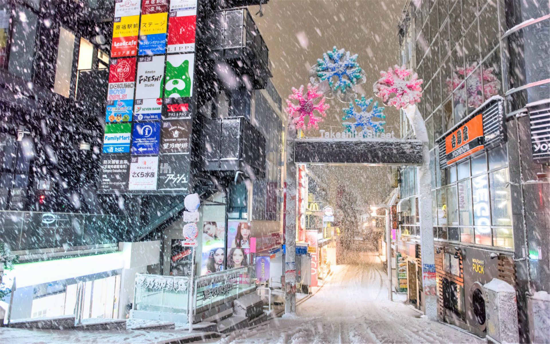 大雪纷飞唯美说说 | 小小的六瓣雪 花从空中降落 在我心上融化