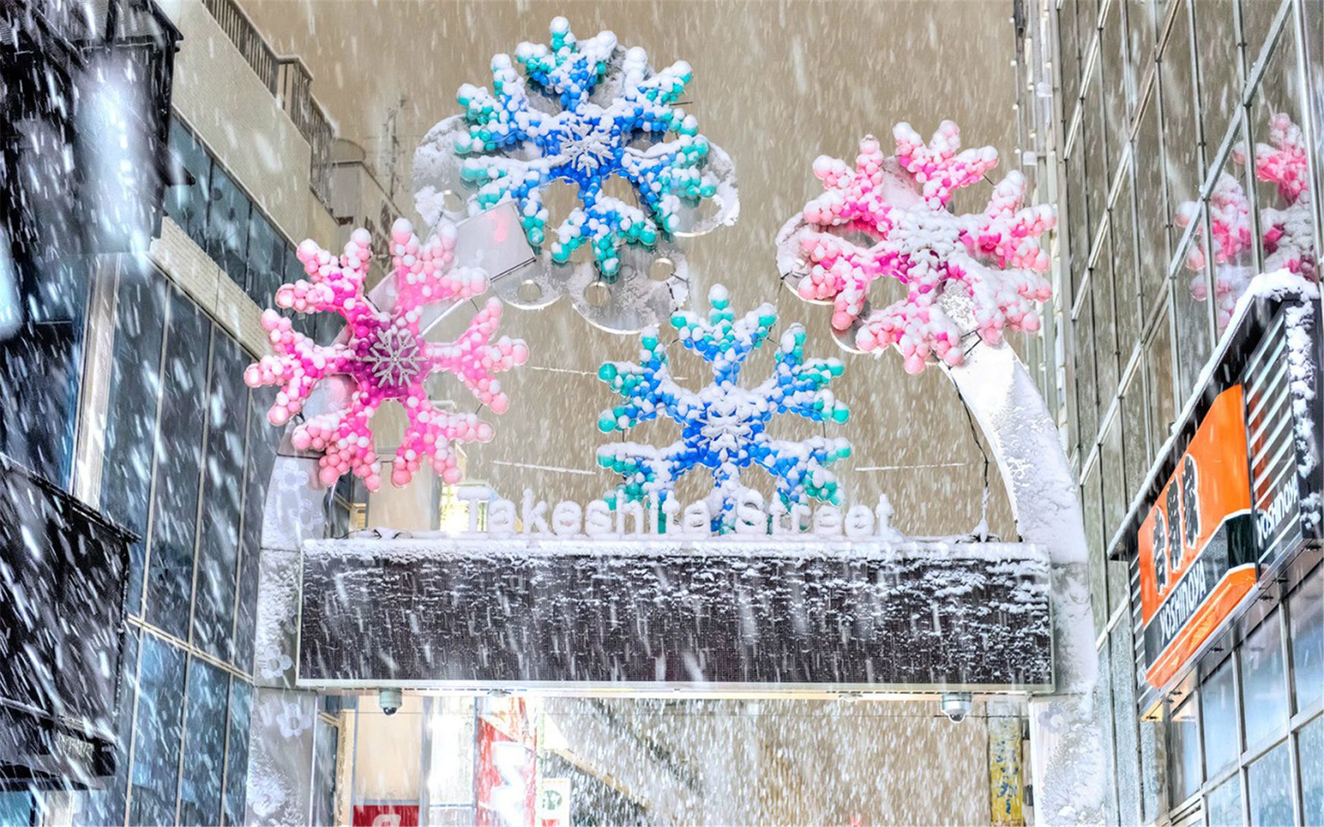 大雪纷飞唯美说说 | 小小的六瓣雪 花从空中降落 在我心上融化