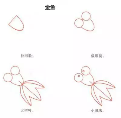 50个带儿歌的简笔画教程，4步就能学画，孩子边唱边画记得牢