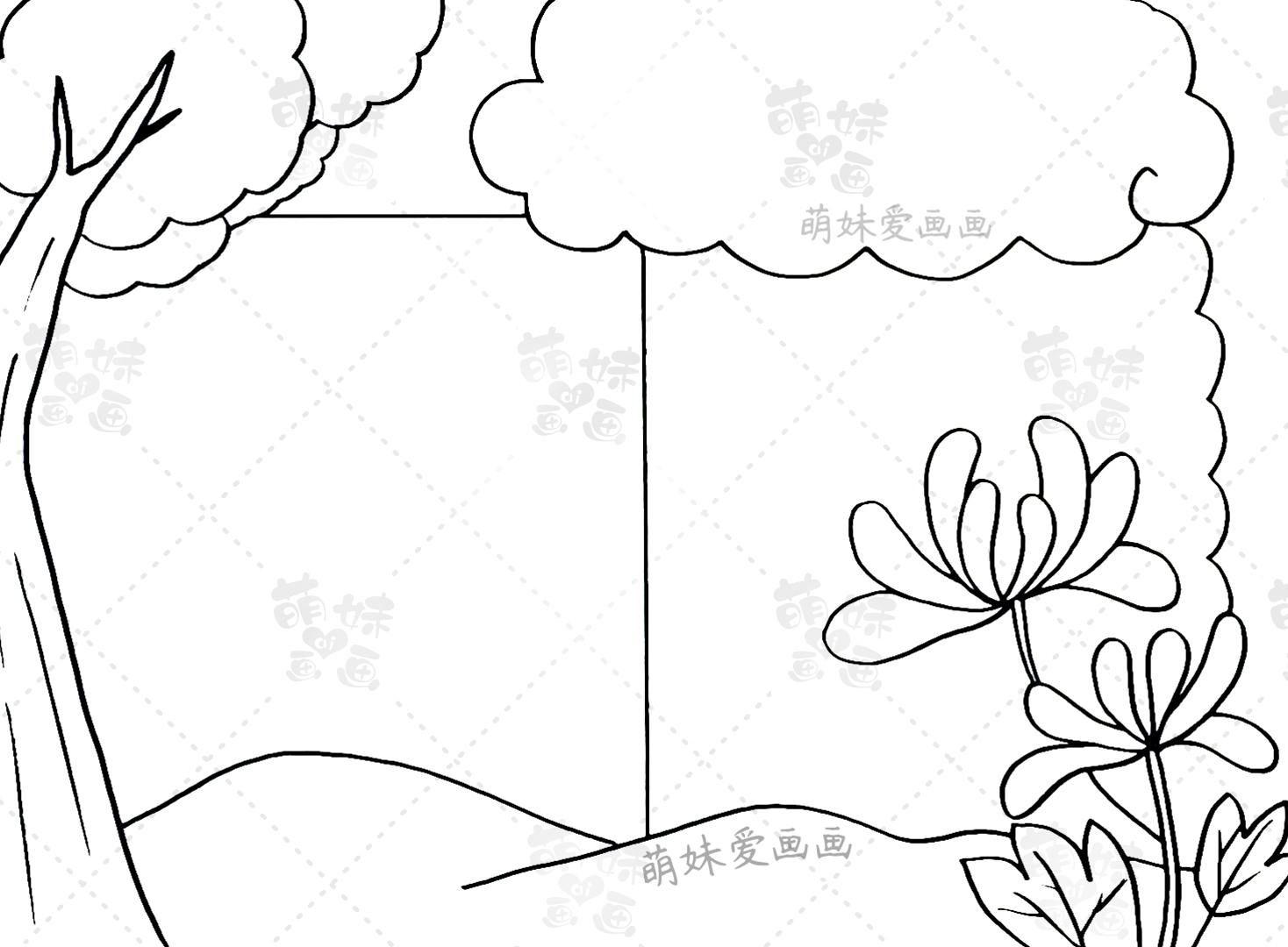 简单好看的重阳节手抄报模板，含文字内容，老师布置的作业不用愁