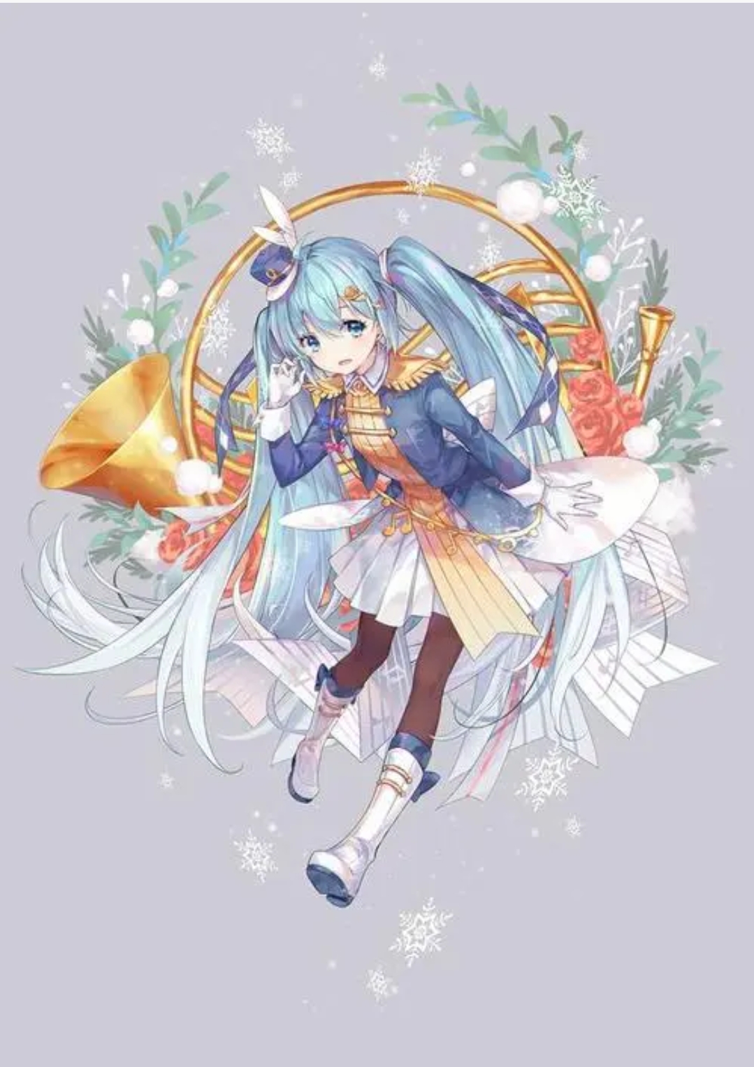 初音未来老婆来个亲亲~爱你么么哒