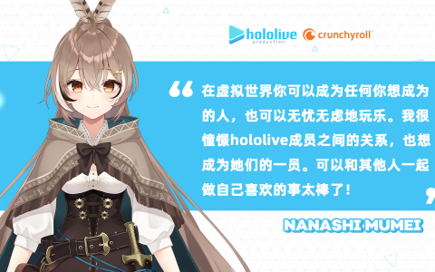 [中译]采访：Hololive的七诗无名发现所有的人类文明最终都会走上VTuber的道路