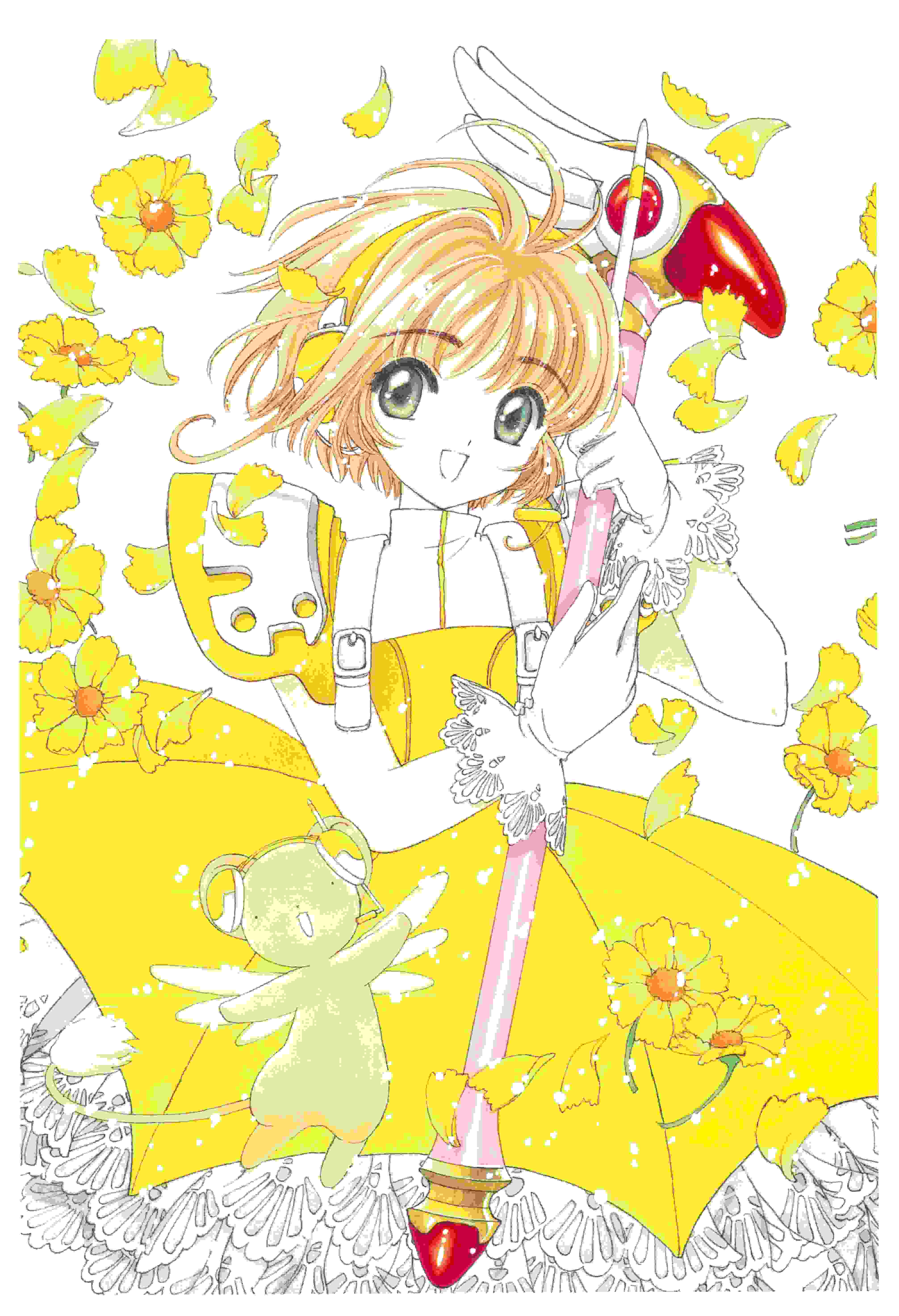 【画集】 [CLAMP] 魔卡少女樱 カードキャプターさくら 连载20周年纪念画集