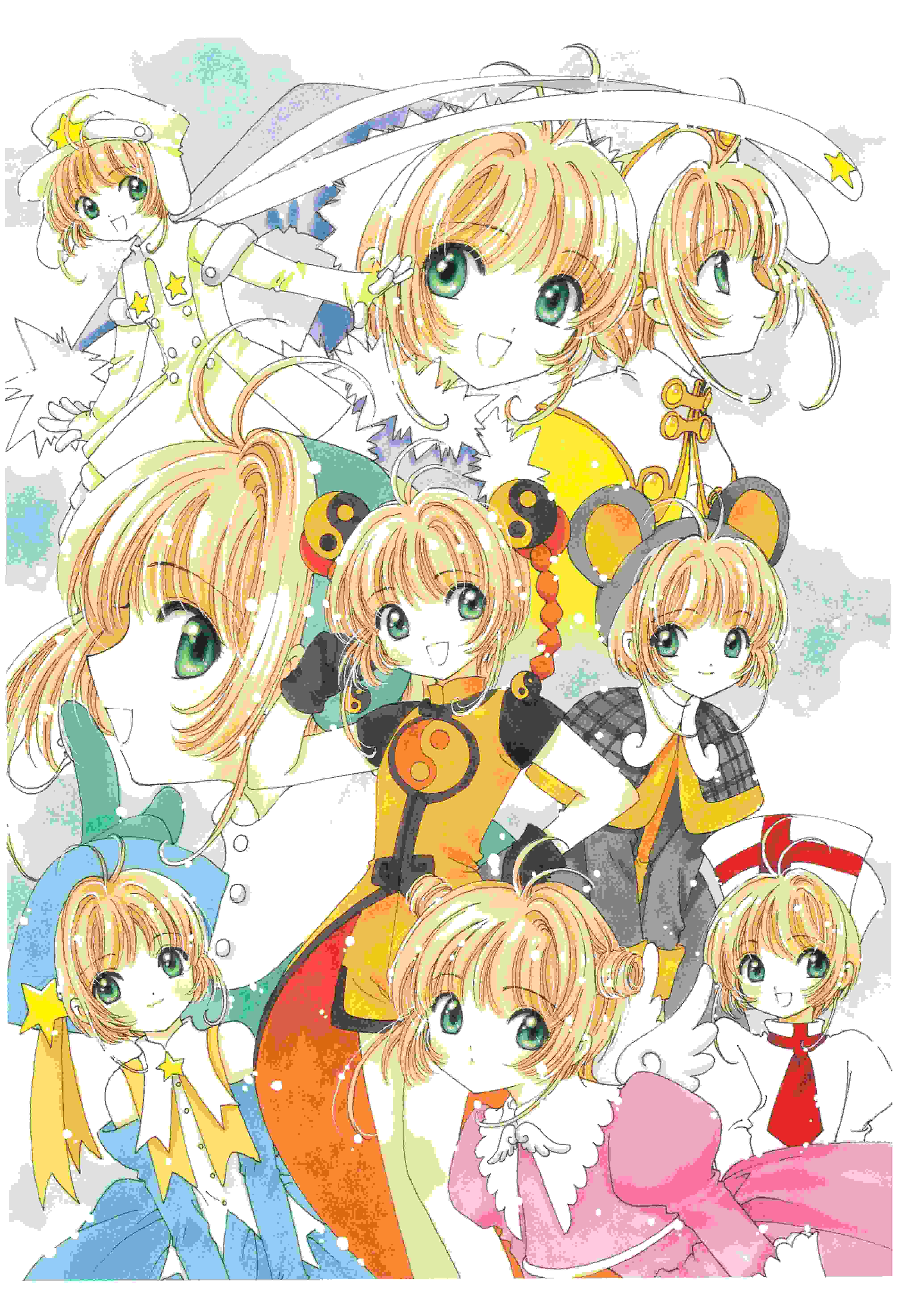 【画集】 [CLAMP] 魔卡少女樱 カードキャプターさくら 连载20周年纪念画集