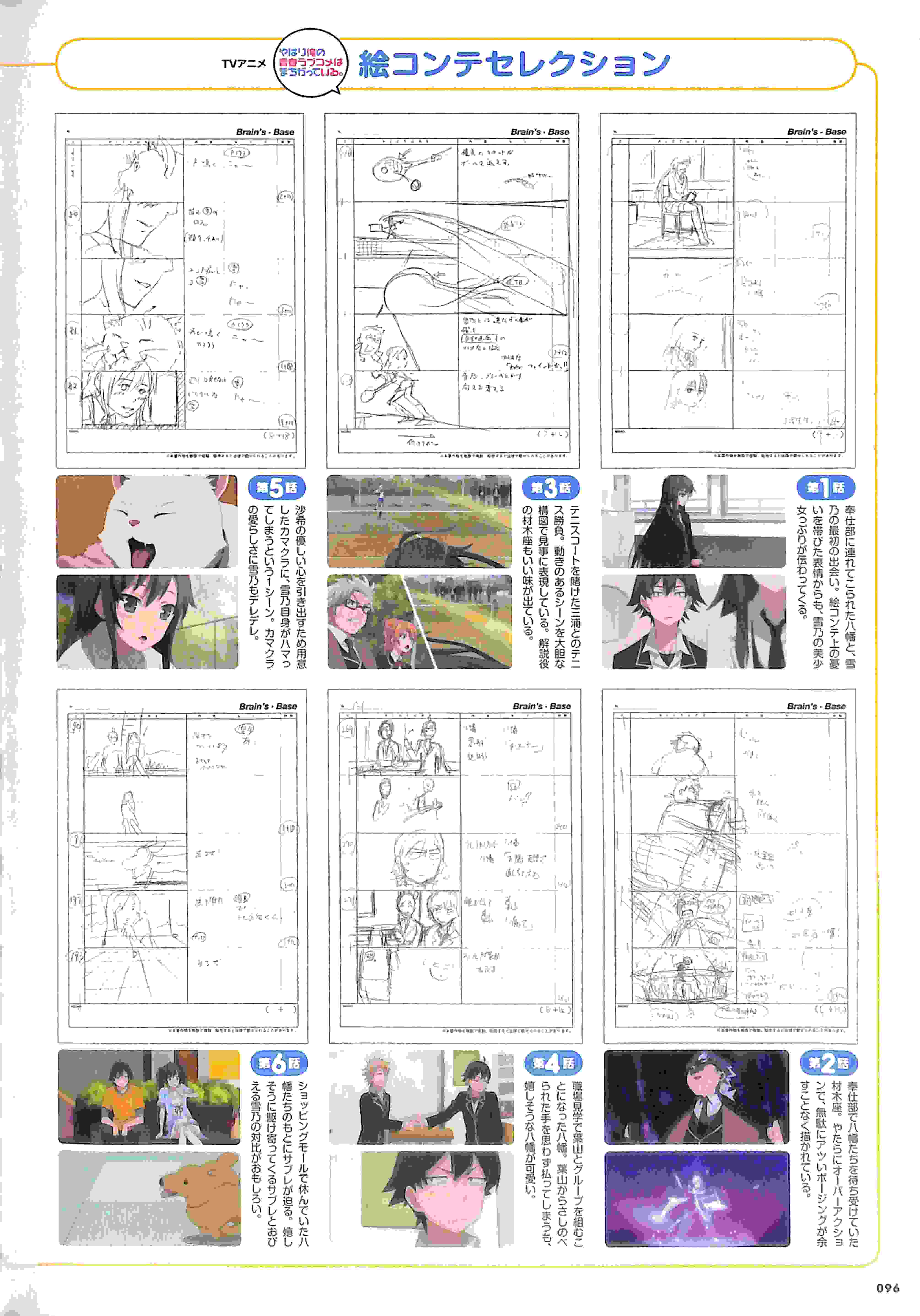 【画集】《我的青春恋爱物语果然有问题》第一季FanBook