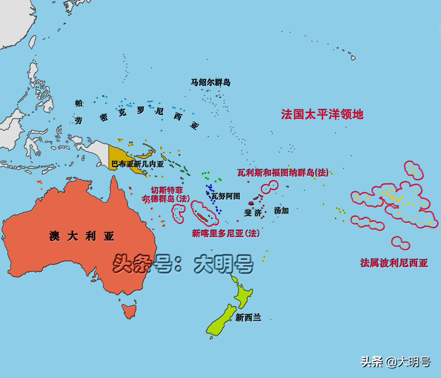 法国面积有多大？本土55万，海外12万平方公里，约等于两个德国