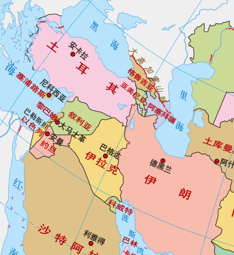 叙利亚与日本对比